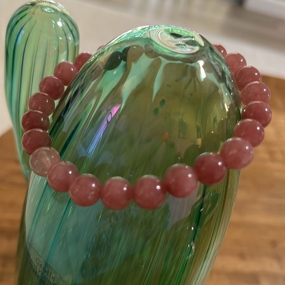 Strawberry Quartz Bracelet - Picture 3 of 3
